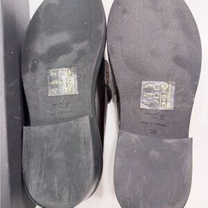 Maje Black Flats